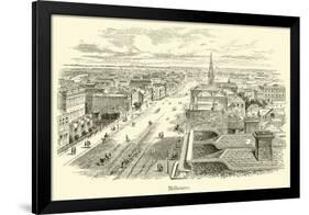 Melbourne-null-Framed Giclee Print