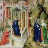 Annunciation and Visitation, 1394-1399-Melchior Broederlam-Framed Giclee Print