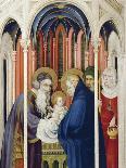 The Presentation at the Temple and the Flight into Egypt, 1394-1399-Melchior Broederlam-Mounted Giclee Print