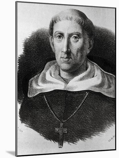 Melchior Cano (1509-1560), Spanish Scholastic Theologian-null-Mounted Giclee Print