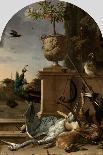 Barnyard with Chickens-Melchior d'Hondecoeter-Art Print