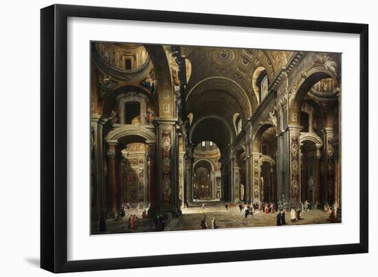 Melchior De Polignac, 1661-1742 French Cardinal, Diplomat and Writer-Giovanni Paolo Pannini-Framed Giclee Print
