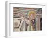 Melchisedech Offers Bread at the Altar, Detail of the Lunette-Byzantine-Framed Giclee Print