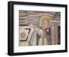 Melchisedech Offers Bread at the Altar, Detail of the Lunette-Byzantine-Framed Premium Giclee Print