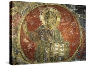 Melchizedek, Called the Ancient of Days, Fresco, 1196-null-Stretched Canvas