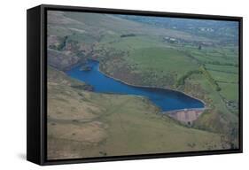 Meldon Reservoir, Dartmoor, Devon, England, United Kingdom, Europe-Dan Burton-Framed Stretched Canvas