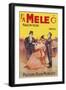 Mele Dress Makes Young Women More Beautiful-Aleardo Villa-Framed Art Print