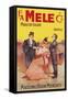 Mele Dress Makes Young Women More Beautiful-Aleardo Villa-Framed Stretched Canvas