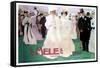 Mele Fashion for the Wealthy at the Races-Leopoldo Metlicovitz-Framed Stretched Canvas