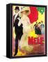 Mele Fashioned Couple Attract Old and Young People-Aldo Mazza-Framed Stretched Canvas