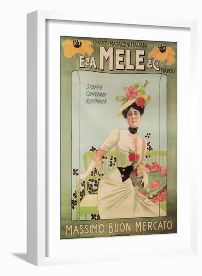 Mele for Highest Fashion-Aleardo Villa-Framed Art Print