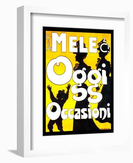 Mele for Today's Occasions-Franz Laskoff-Framed Art Print