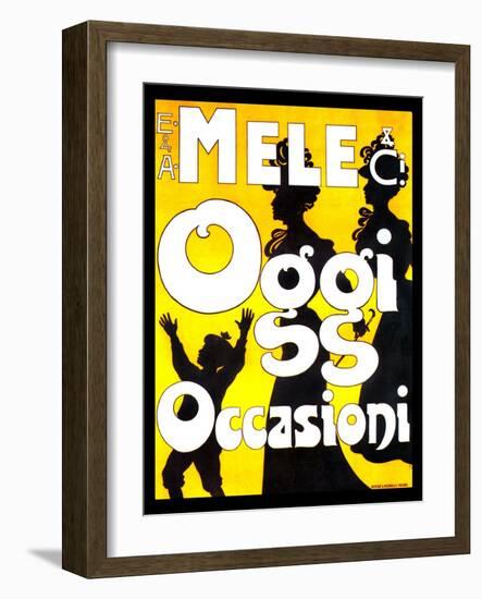 Mele for Today's Occasions-Franz Laskoff-Framed Art Print