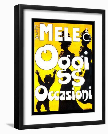 Mele for Today's Occasions-Franz Laskoff-Framed Art Print