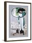 Mele Gown and a Small Monkey-Aleardo Terzi-Framed Art Print