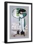 Mele Gown and a Small Monkey-Aleardo Terzi-Framed Art Print