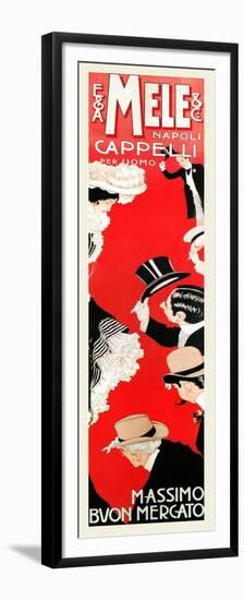 Mele Hats-De Stefano-Framed Premium Giclee Print