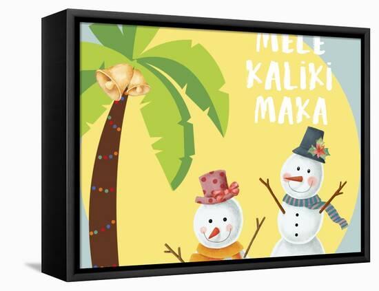 Mele Kaliki Maka-The Font Diva-Framed Stretched Canvas