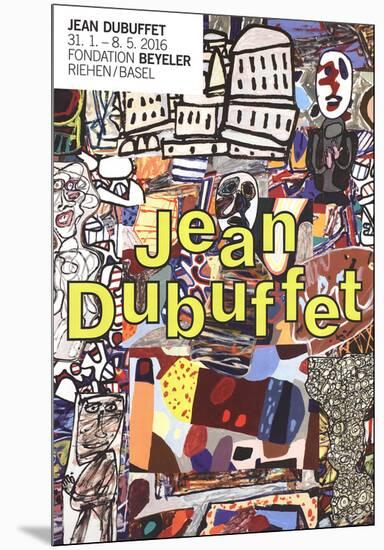 Mele Moments-Jean Dubuffet-Mounted Art Print