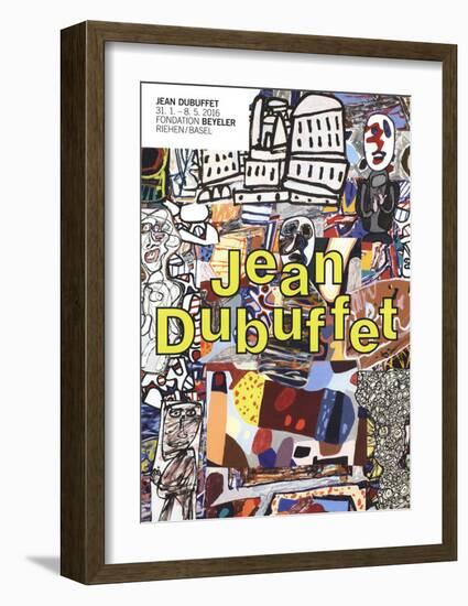 Mele Moments-Jean Dubuffet-Framed Art Print