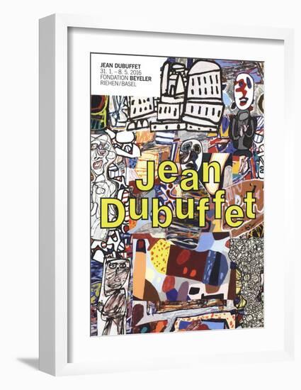 Mele Moments-Jean Dubuffet-Framed Art Print