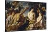 Meleager and Atalanta-Jacob Jordaens-Stretched Canvas