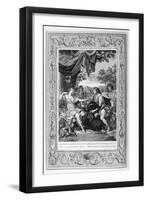 Meleager Presents the Boar's Head to Atalanta, 1733-Bernard Picart-Framed Giclee Print