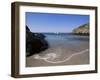 Melen Harbour, Groix Island, off the Coast of Brittany, France-Guy Thouvenin-Framed Photographic Print