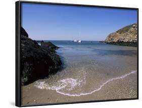 Melen Harbour, Groix Island, off the Coast of Brittany, France-Guy Thouvenin-Framed Photographic Print