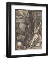 Melencolia I, 1514-Albrecht Dürer or Duerer-Framed Giclee Print