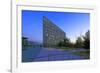 Melia Hotel on Kirchberg in Luxembourg City, Grand Duchy of Luxembourg, Europe-Hans-Peter Merten-Framed Photographic Print