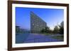 Melia Hotel on Kirchberg in Luxembourg City, Grand Duchy of Luxembourg, Europe-Hans-Peter Merten-Framed Photographic Print