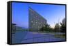 Melia Hotel on Kirchberg in Luxembourg City, Grand Duchy of Luxembourg, Europe-Hans-Peter Merten-Framed Stretched Canvas