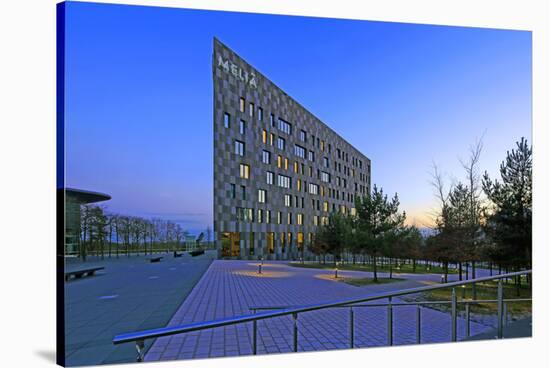 Melia Hotel on Kirchberg in Luxembourg City, Grand Duchy of Luxembourg, Europe-Hans-Peter Merten-Stretched Canvas