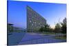 Melia Hotel on Kirchberg in Luxembourg City, Grand Duchy of Luxembourg, Europe-Hans-Peter Merten-Stretched Canvas