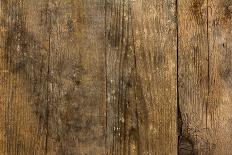 Blue Painted Rustic Wood Background-Melica73-Photographic Print