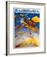 Melies a la Conquete du Pole-null-Framed Giclee Print