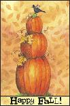 Pumpkins Happy Fall-Melinda Hipsher-Giclee Print