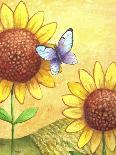 Sunflower and Butterfly-Melinda Hipsher-Giclee Print