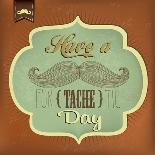 It'S A Good Day To Have A Good Day - Typographical Illustration Bicycle Poster-Melindula-Art Print