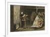 Melis Stoke at the Court of Count John II of Holland-Willem II Steelink-Framed Giclee Print