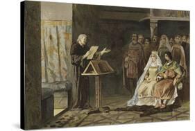 Melis Stoke at the Court of Count John II of Holland-Willem II Steelink-Stretched Canvas