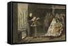 Melis Stoke at the Court of Count John II of Holland-Willem II Steelink-Framed Stretched Canvas