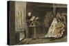 Melis Stoke at the Court of Count John II of Holland-Willem II Steelink-Stretched Canvas