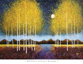Affordable Melissa Graves Brown Posters For At Allposters Full Moon Panorama By Melissa Graves Brown