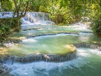 Keang Si waterfalls, near Luang Prabang, Laos, Indochina, Southeast Asia, Asia-Melissa Kuhnell-Photographic Print