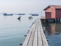 Tan clan jetty, Penang, Malaysia, Southeast Asia, Asia-Melissa Kuhnell-Photographic Print