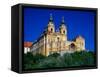 Melk Abbey, Baroque Church, Lower Austria-Walter Bibikow-Framed Stretched Canvas