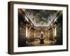 Melk Abbey, Library-Jakob Prandtauer-Framed Art Print