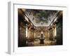 Melk Abbey, Library-Jakob Prandtauer-Framed Art Print